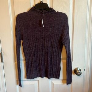 NWT Madewell Alpaca-Blend Mockneck Sweater